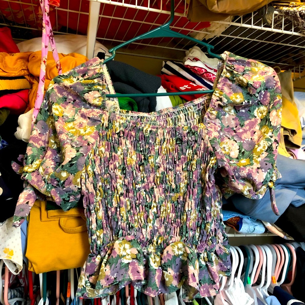 Croptop flower xs